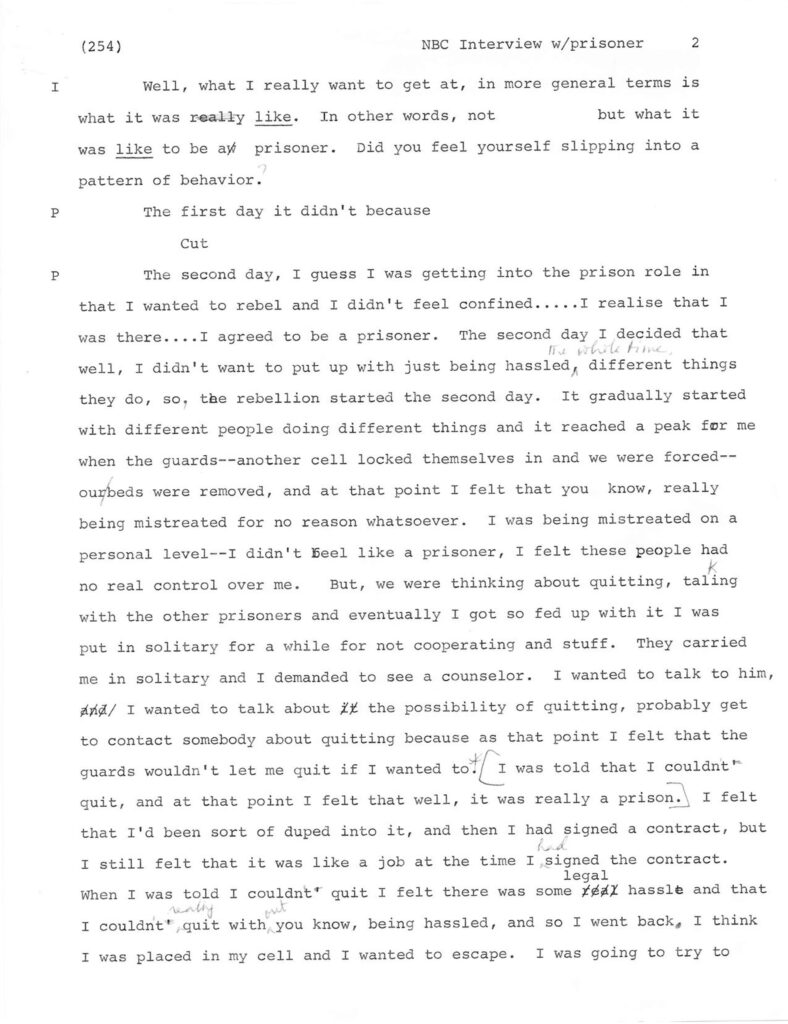 NBC Chronolog Transcript Page 2